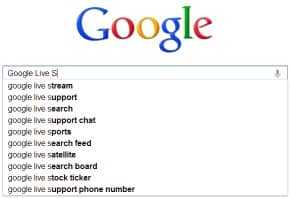 Google Live Search