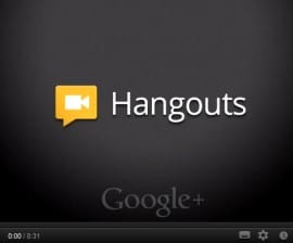 Creating Google Plus Hangouts