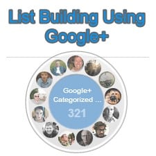 Building a targeted list to market to using Google Plus