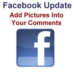 Upload Pictures Into Your Facebook Comments