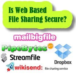Is Web Based File Sharing Secure