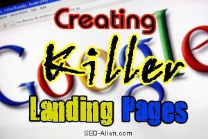 Creating killer Landing Pages
