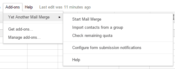 Yet Another Email Merge
