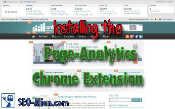 Installing Google Page-Analytics Chrome Extension