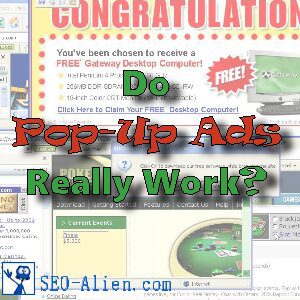 Do Website Pop-up Ads Really Work