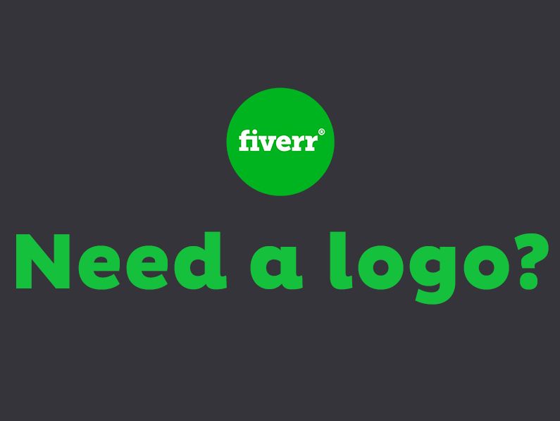 Get a beautiful customized logo today with Fiverr.com
